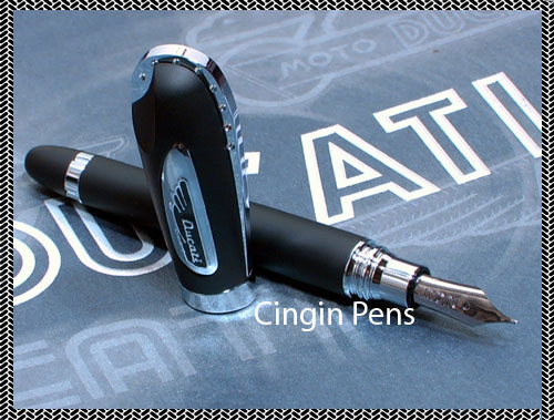 Ducati 750 Fountain Pen Black Matte