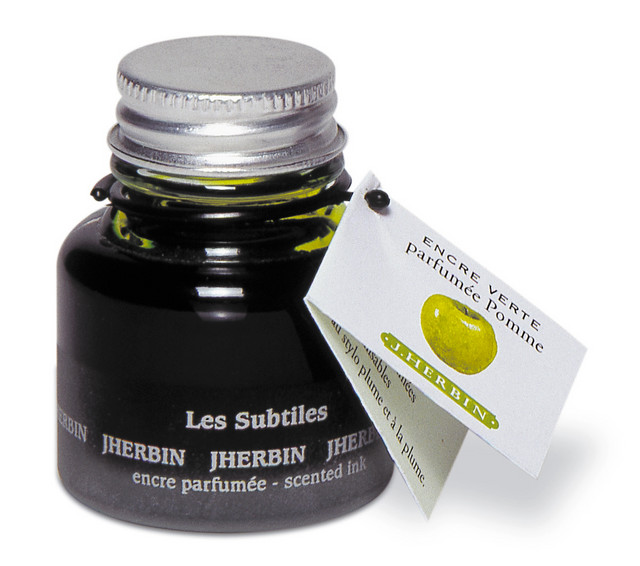J Herbin Green Apple Scented Ink