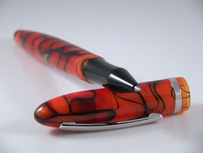 Meno Tiger Pearl Rollerball Pen